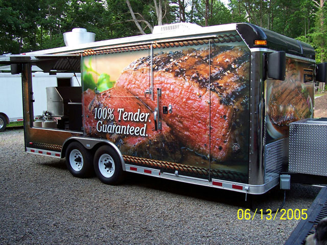 Cargill Meats Mobil Kitchen Trailer
